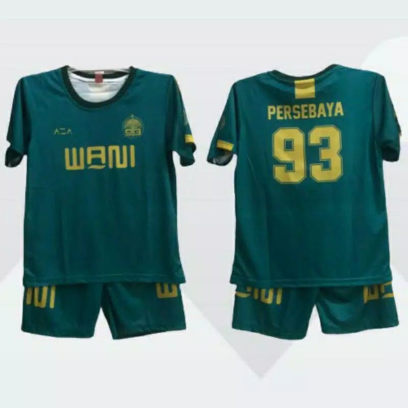 STELAN JERSEY ANAK KIDS PERSEBAYA ANNIVERSARY 93 2020 TERBARU