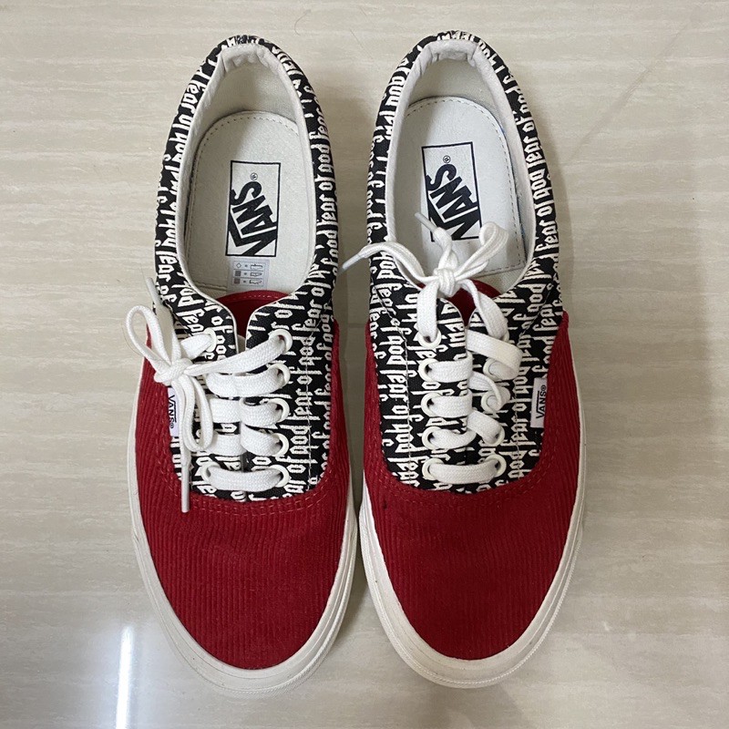 Sepatu Vans Fear of God x Vans Era 95 DX “Collection 2 Red”