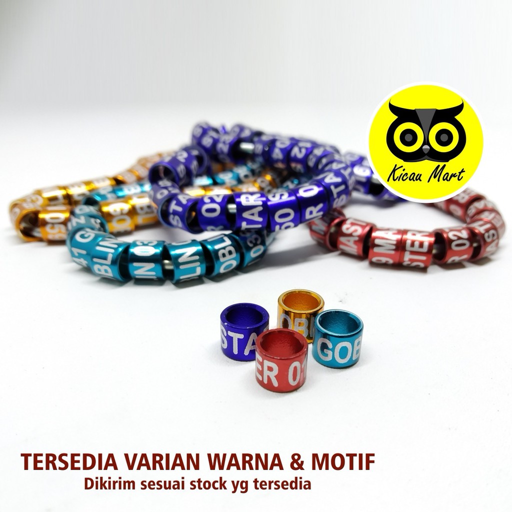 RING BURUNG LASER RING LOVEBIRD RING PENANDA KAKI LOVE BIRD BISA COD CINCIN GELANG KAKI BURUNG RINGLCR