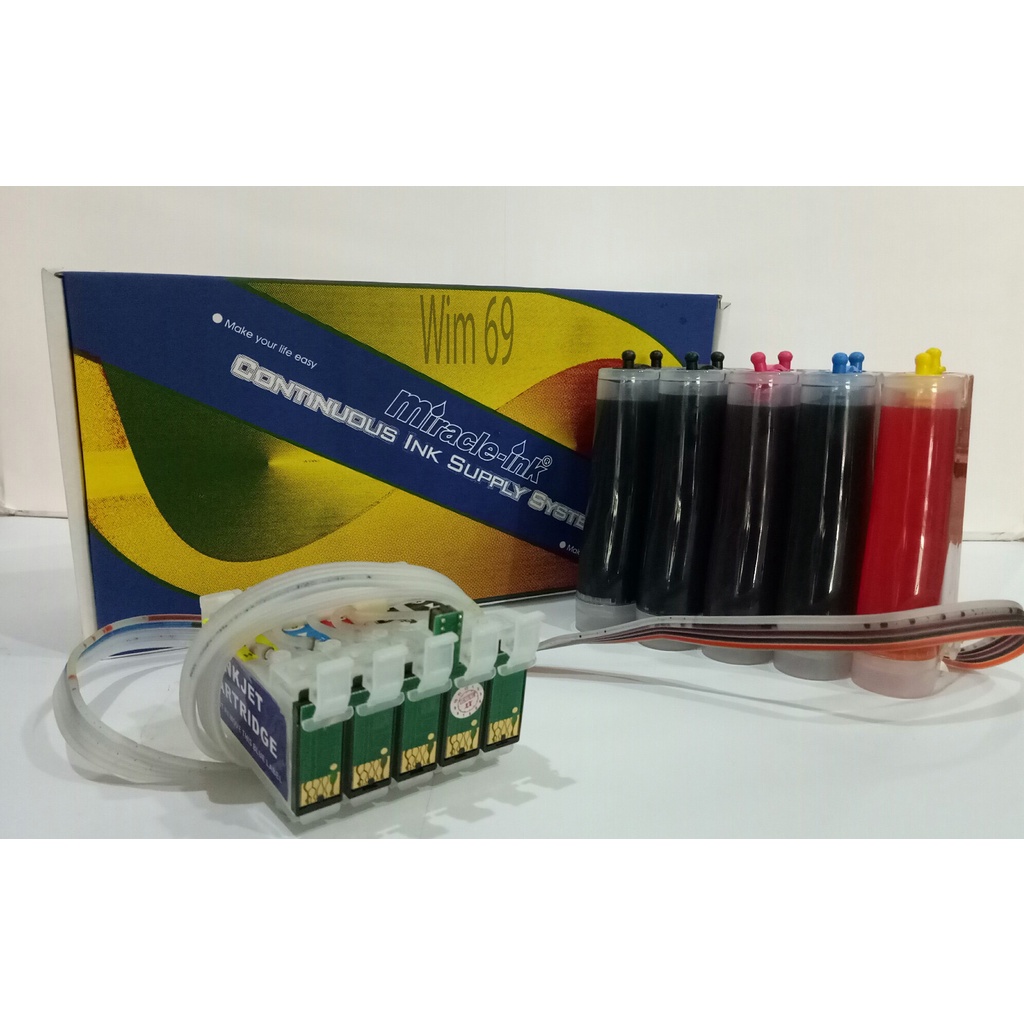 Infus Epson / Ciss Epson / Tinta Infus Epson T1100 Miracle 5warna