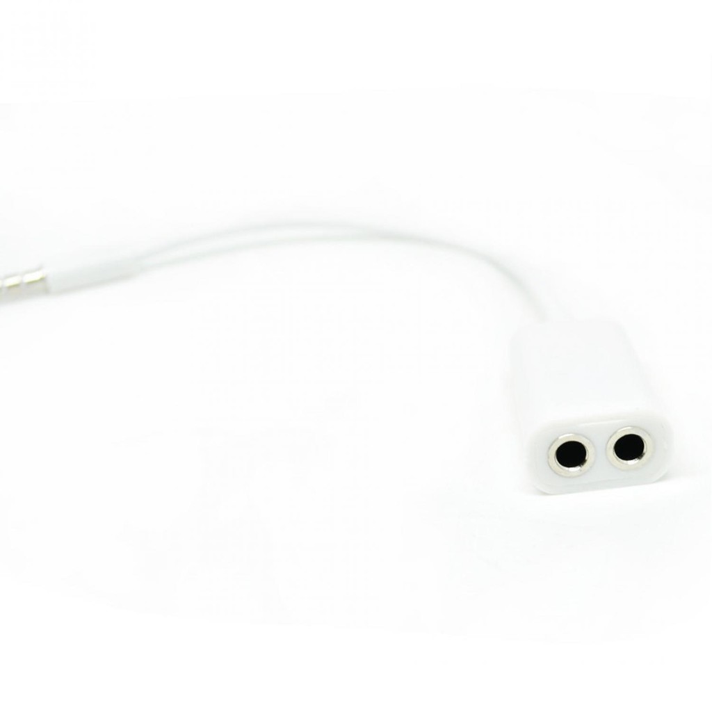 Audio Splitter 2 in 1 to Headset Microphone Headphone 3.5mm ke 2x3.5mm Spliter Audio Mic