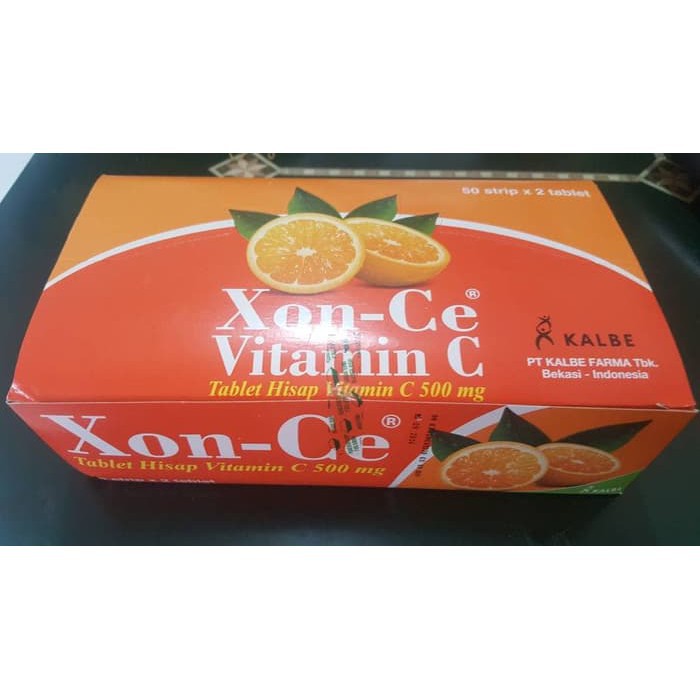 Terlaris Enervon C - Permen Akiyo - Immunocal Xonce Box Isi 50 Strip Produk Terbaik