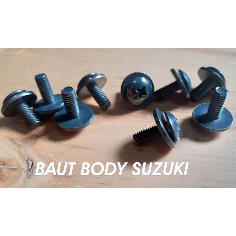 baut body motor suzuki
