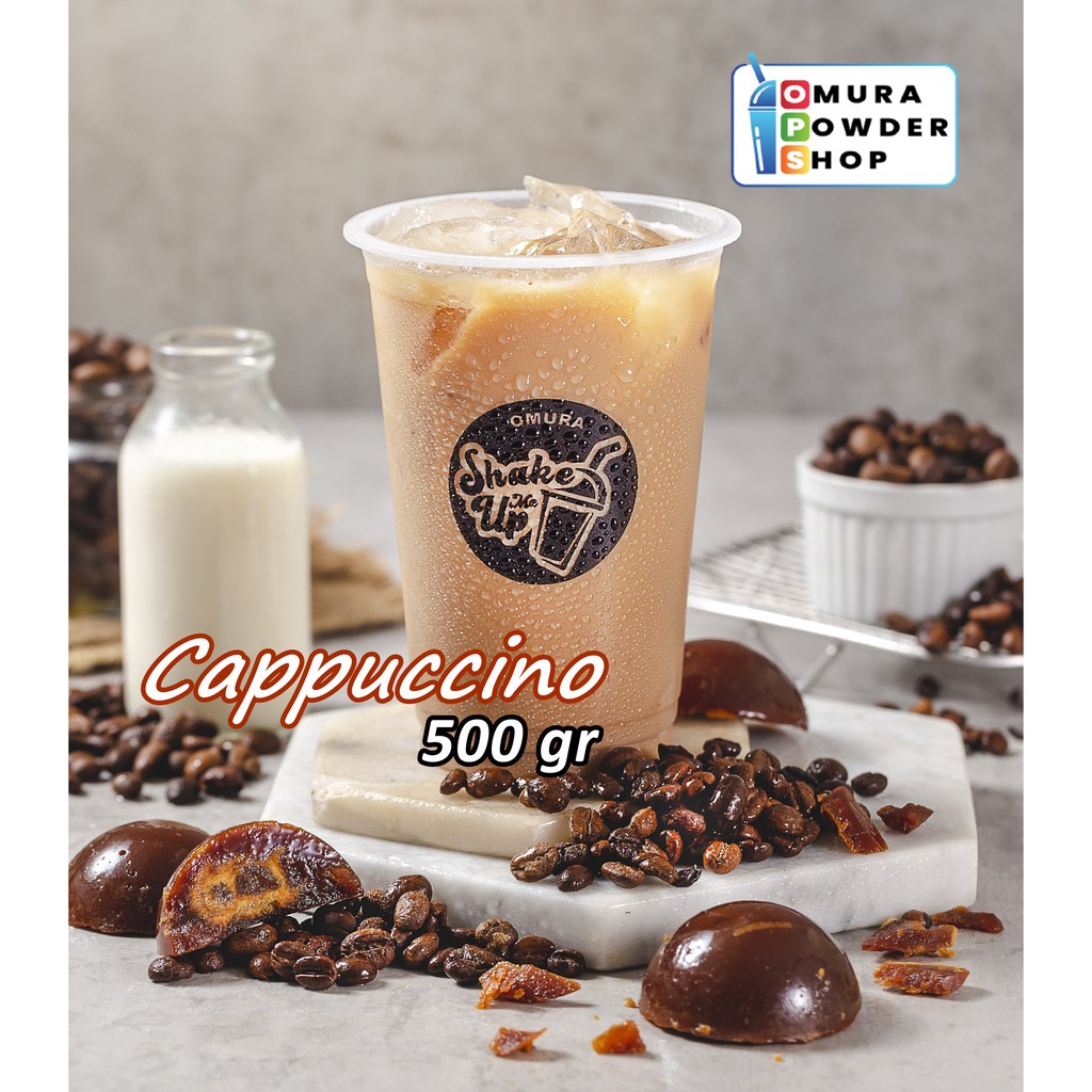 

Omura Shake Bubuk Minuman Premium Plain Rasa Cappuccino 500 Gr