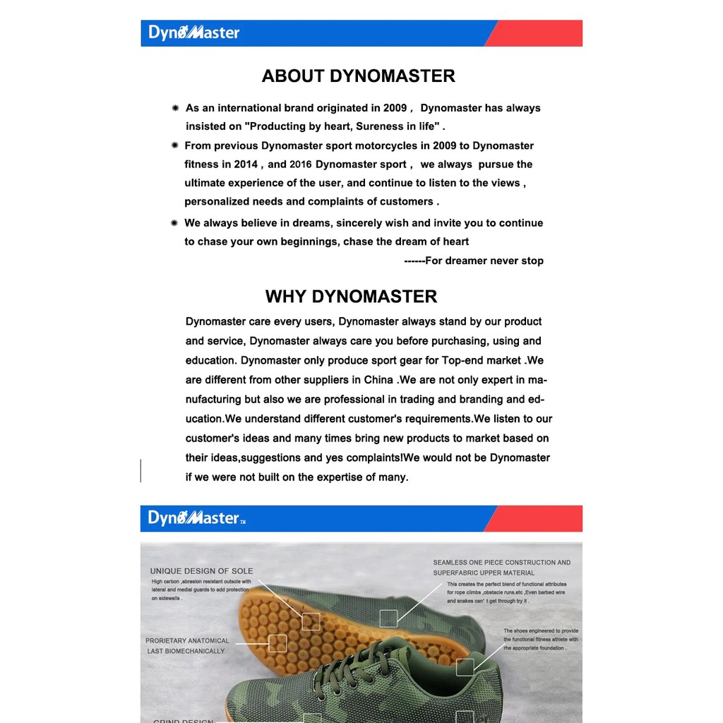 dynomaster shoes