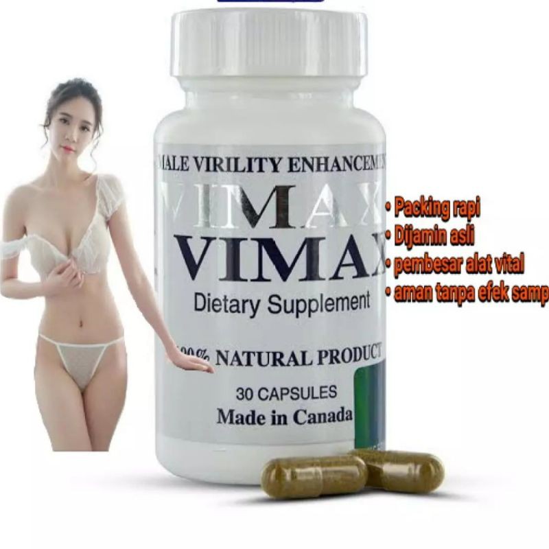 VIMAX ASLI CANADA KAPSUL PEMBESAR SI OTONG DAN OBAT KUWAT UNTUK PRIA