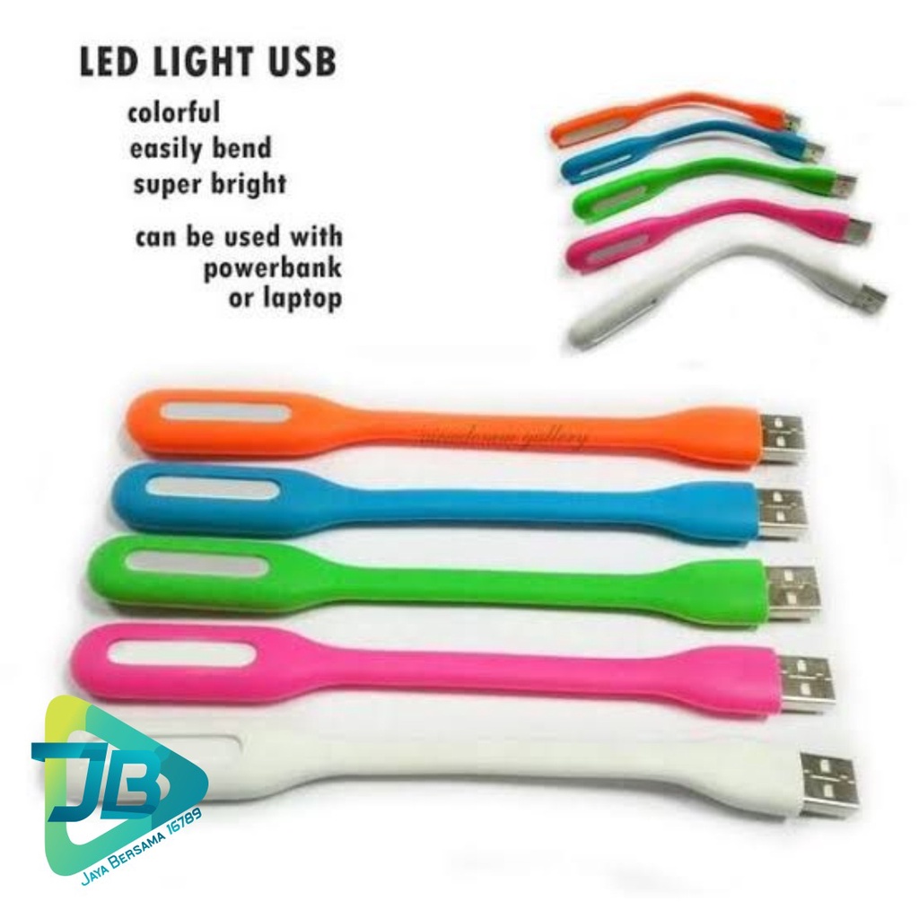 LAMPU LED SIKAT GIGI USB FLEXIBEL Emergensi/BACA/TIDUR/Emergeny Lamp TERANG NON PACKING ORIGINAL JB5199