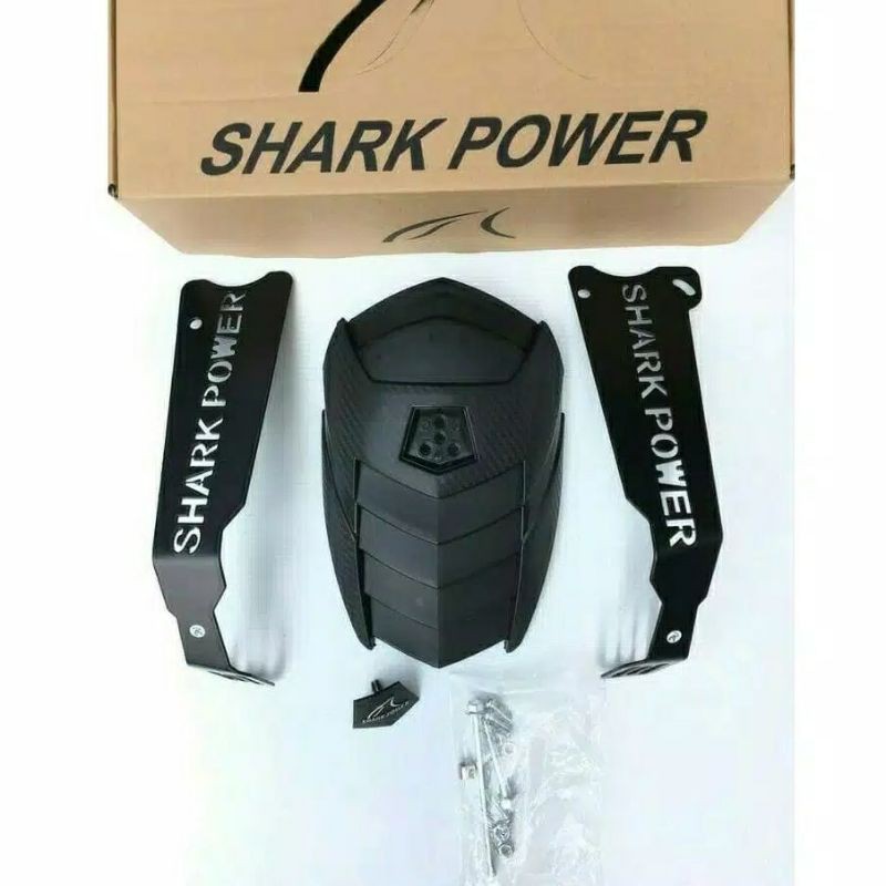 MUDGUARD BELAKANG MOTOR UNIVERSAL XABRE R15 R25 VIXION - SHARK POWER