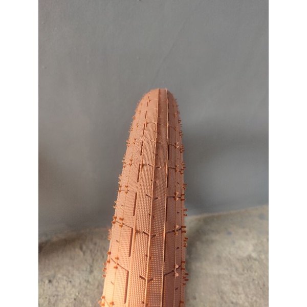 ban luar sepeda bmx 20 x 2.40 khe bikes acme coklat