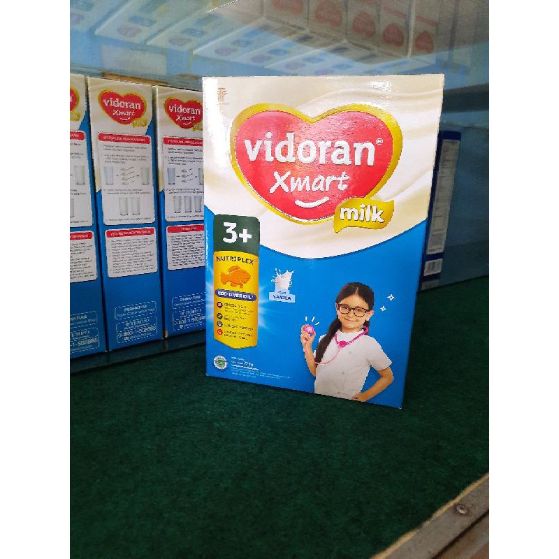 

Susu Vidoranr Xmat (3+) 725 gr rasa Vanila
