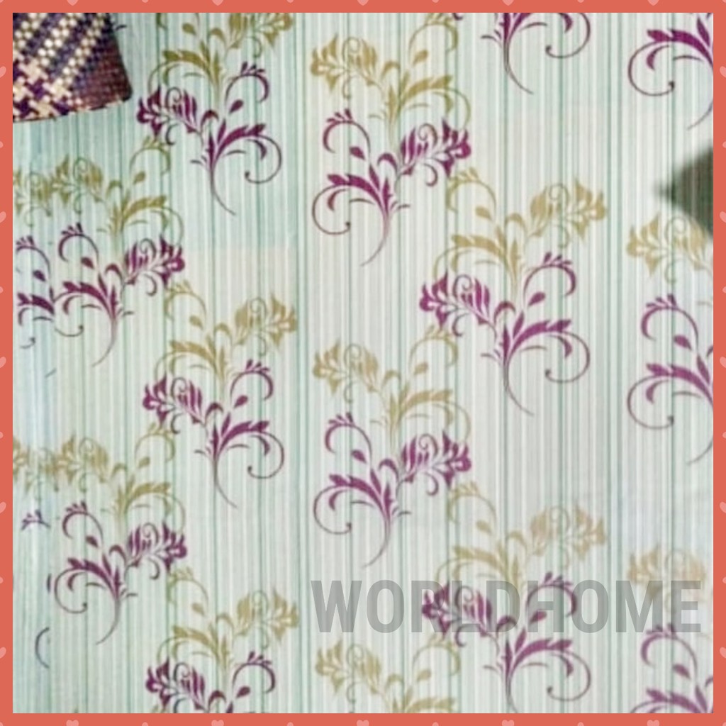 Wallpaper Dinding Wallpaper Stiker Wallpaper dinding Anak Walpaper Brick Walpaper Stiker Dinding Bunga Merak Batik Karakter
