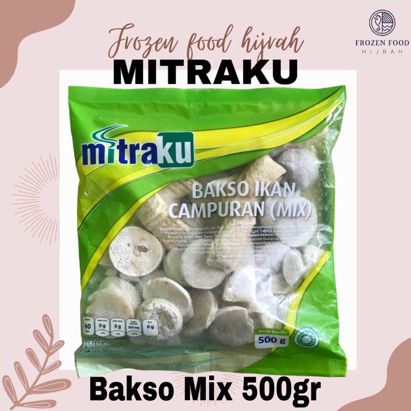 

MITRAKU BAKSO IKAN MIX 500 Gr