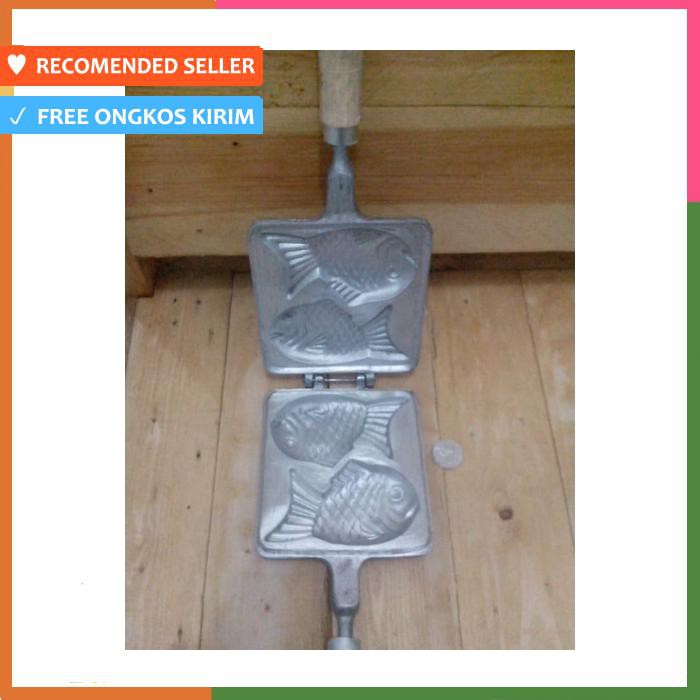 CETAKAN KUE WAFFLE/BAPEL IKAN