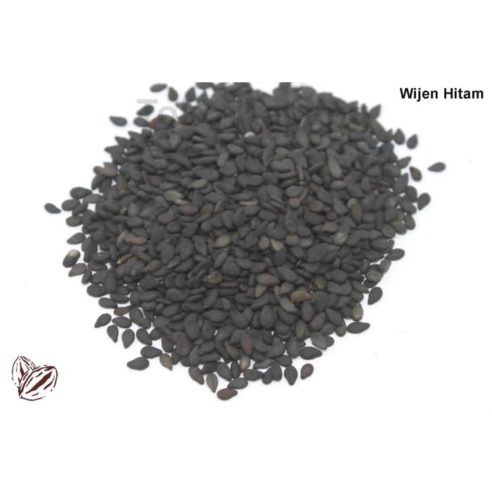 

WIJEN HITAM / BLACK SESAME 1 KG PREMIUM QUALITY IMPORT HALAL