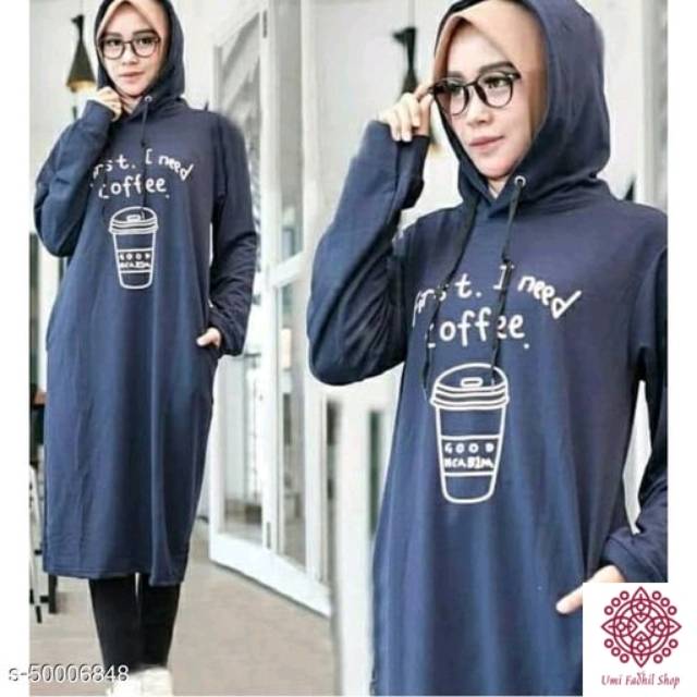 Dress Hodie Wanita Jumbo