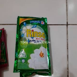  Rinso  cair molto netto  40ml x 6 pcs sabun cuci pakaian 