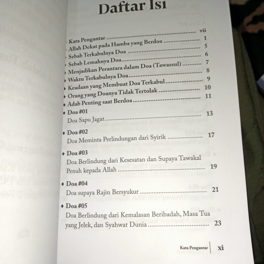 Buku 50 Doa Mengatasi Problem Hidup