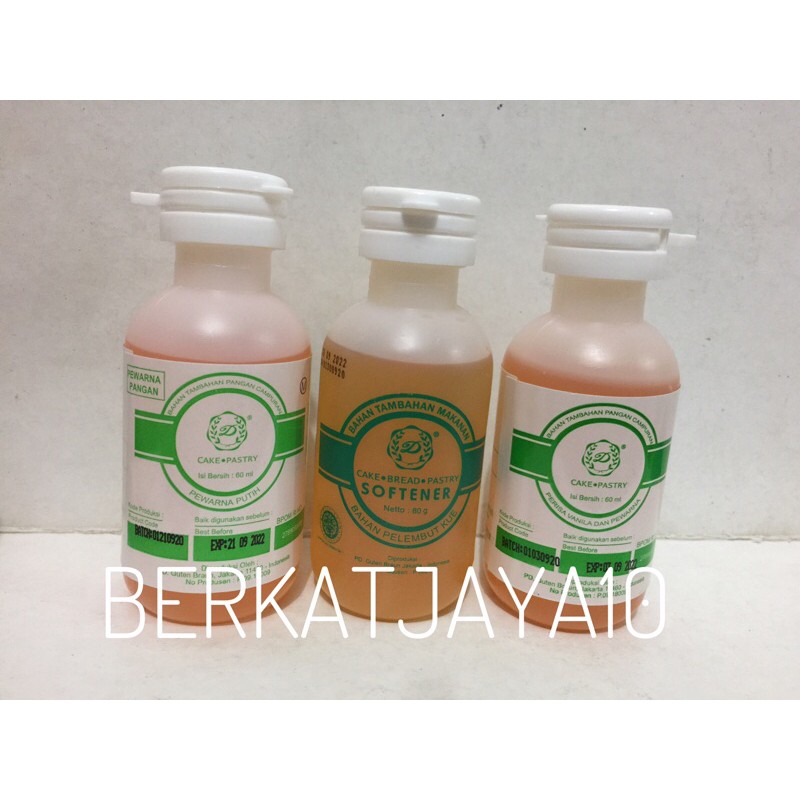 Pelembut Kue Cake softener DIVA kemasan 80gr 60ml