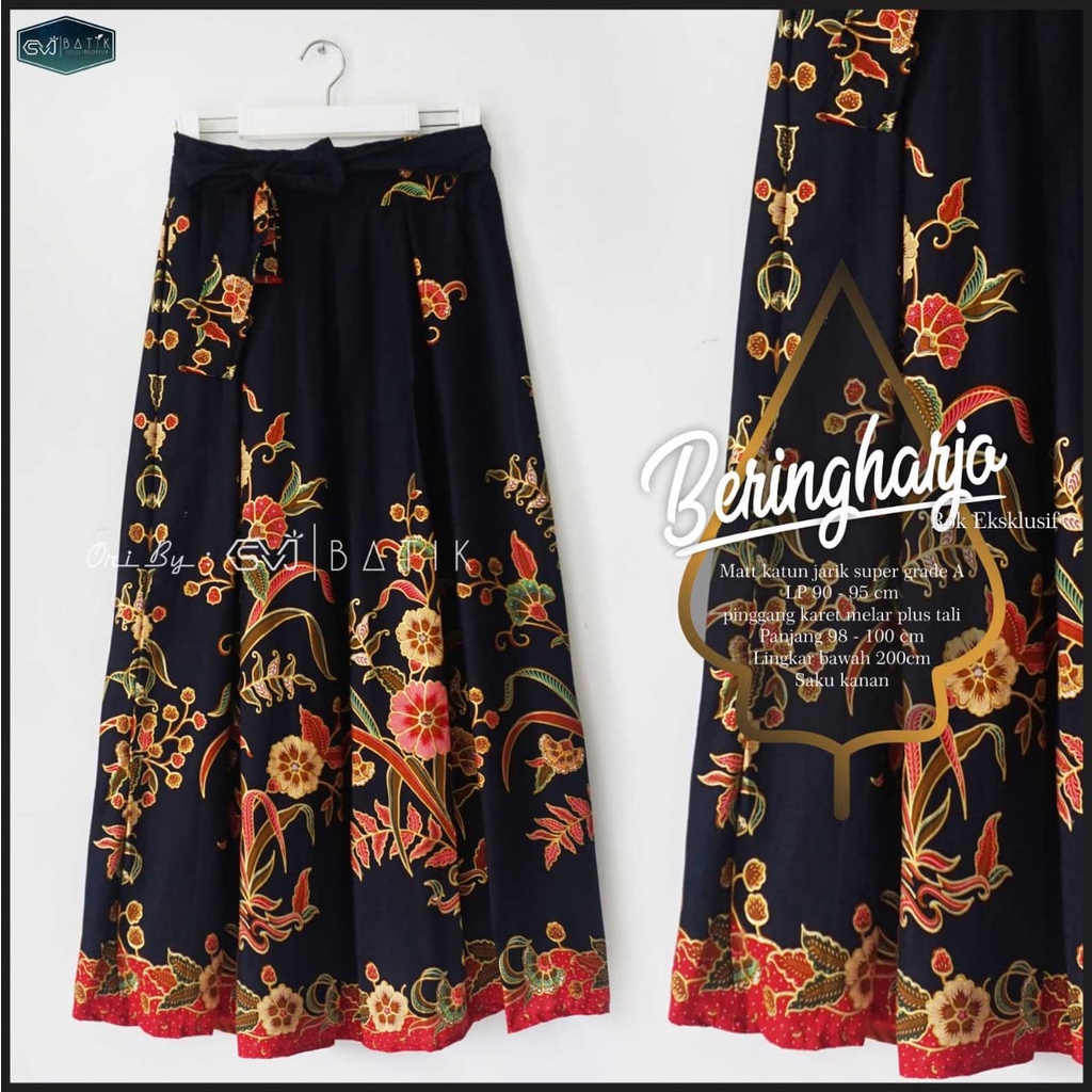 ROK BATIK ALUSAN SINARAN LANNA BAWAHAN BATIK WANITA TERKINI ORI KESHWA MURAH ORIGINAL REALPICT-4