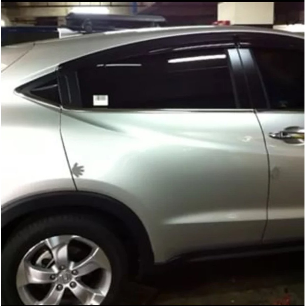 list lis kaca samping PELIPIT PINTU honda HRV HR-V CHROME PLASTIK tempel