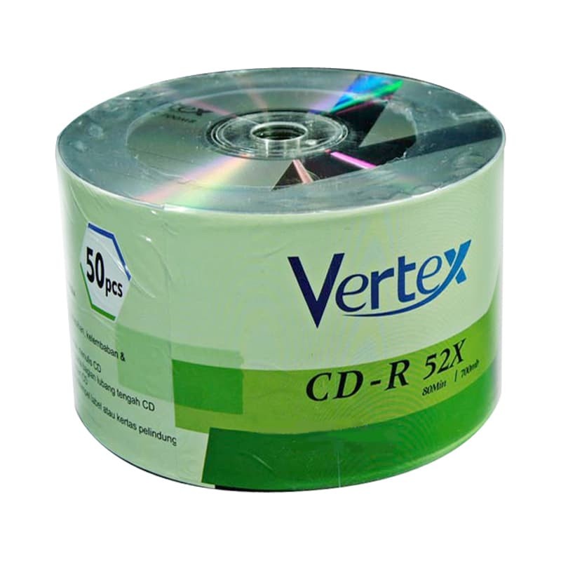 CD-R Kosong Vertex 80min 700MB