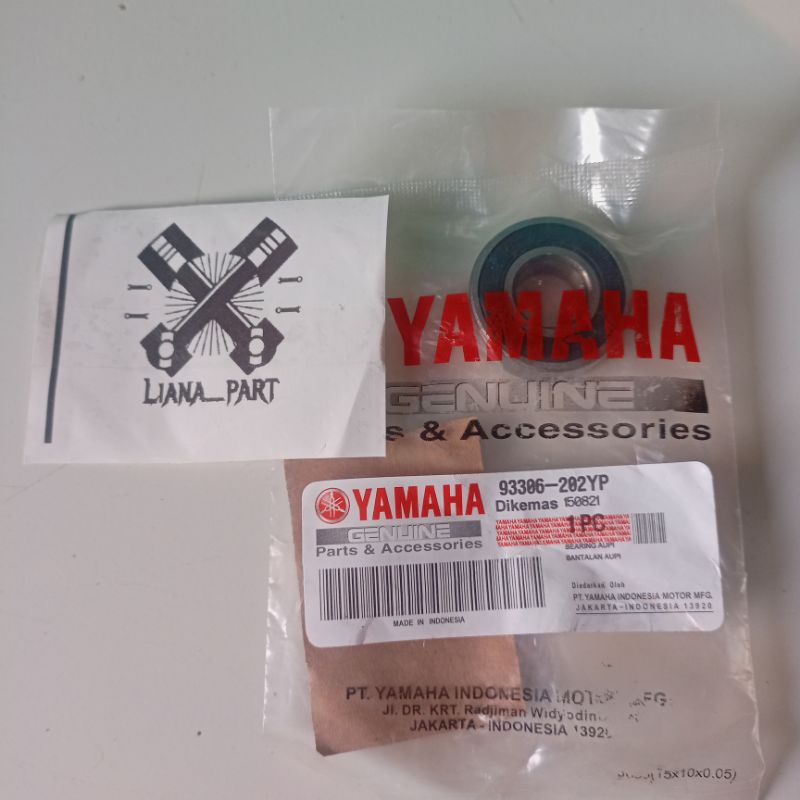 Laher BEARING AS RODA DEPAN 6202 BYSON RX KING VIXION R XMAX R15