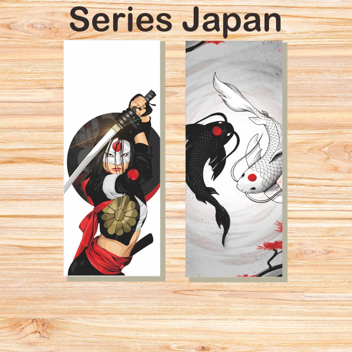 STIKER DINDING KULTUR JEPANG HIASAN DINDING WALL DEKOR