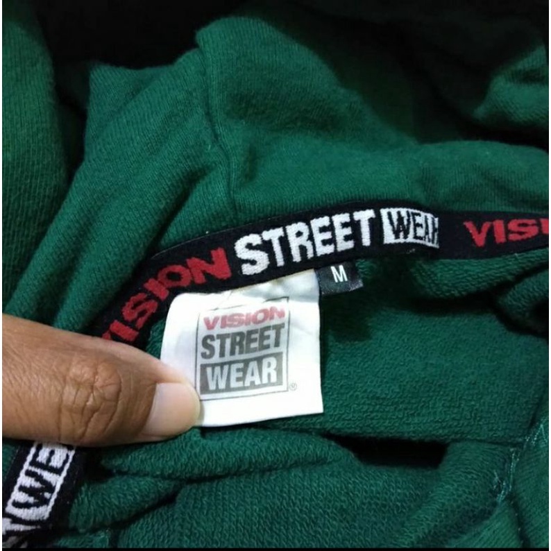 vision street wear hoodie second original