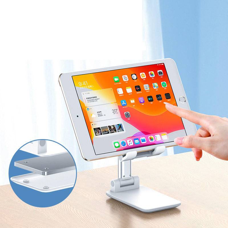 Stand Holder Hp / Tablet / IPhone / IPad Universal Bisa Dilipat Untuk Meja