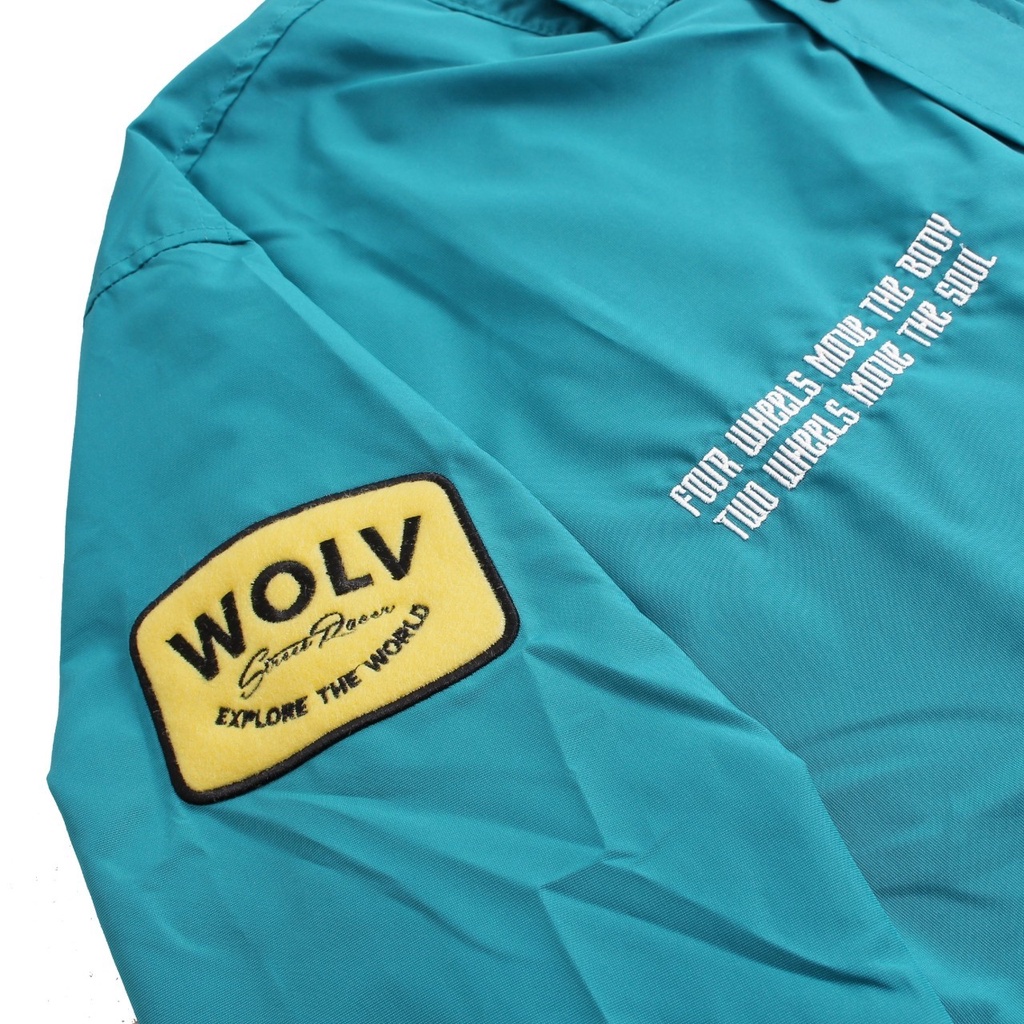 [SIAP KIRIM] WOLV JAKET RACING PRIA / VINTAGE JAKET PRIA PISTON TERBARU KEREN SIMPLE BIKERS RACING / JAKET SUNMORI / JAKET MOTOR / JAKET RACING BIKERS