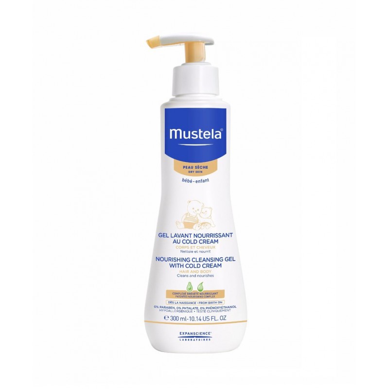 Mustela Nourishing Cleansing Gel With Cold Cream - 300ml