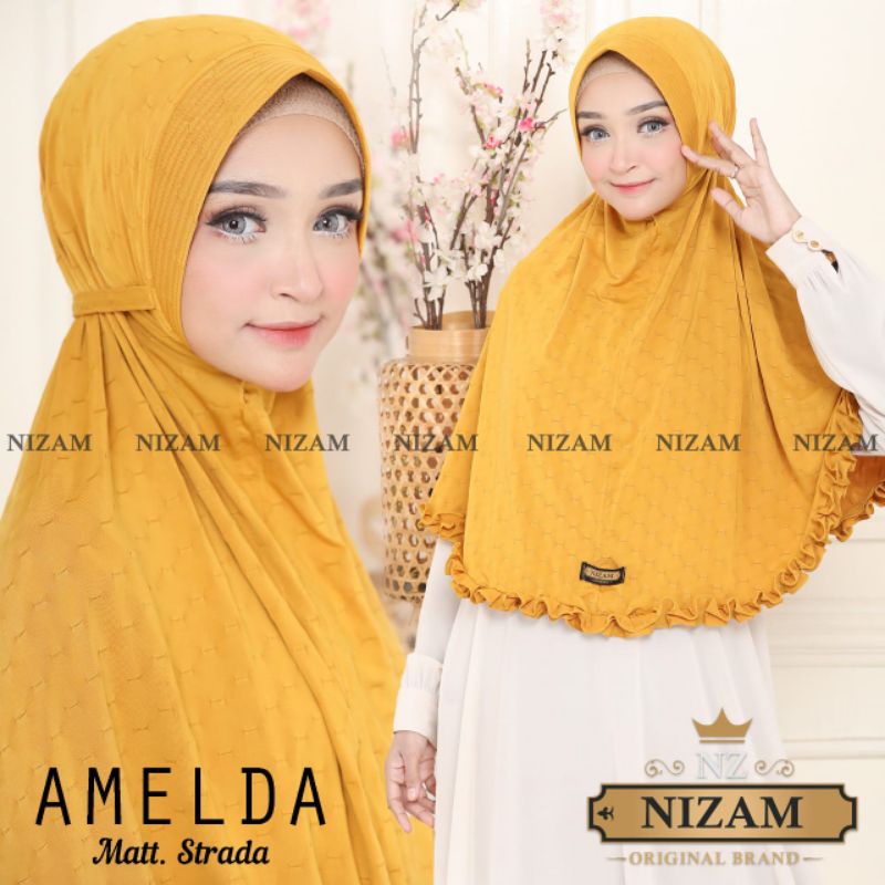 Khimar Amelda Strada By Nizam Scarf