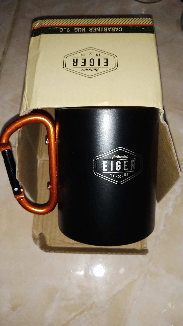 Gelas Eige R Carabiner Mug 300ml