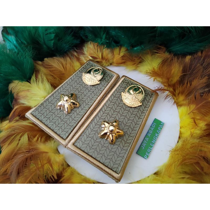 Pangkat Pdh ASN Jabar 3D Kain Akrilik