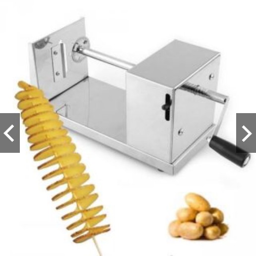 

Mesin Spiral Kentang Manual / Stainless Steel Potato Slicer