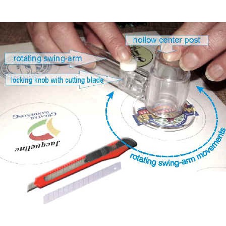 

Unik Circle Cutter / Pisau Bulat / Pisau Kertas Bahan Pin 58Mm S/D 75Mm Sale!!!