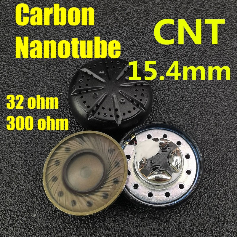 New Carbon Nanotube MX500 Driver Unit 15.4mm High End 32ohm 300 ohm