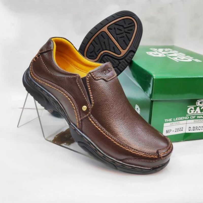 SEPATU PANTOFEL GATS MP 26O2 SEPATU KULIT GATS ORIGINAL