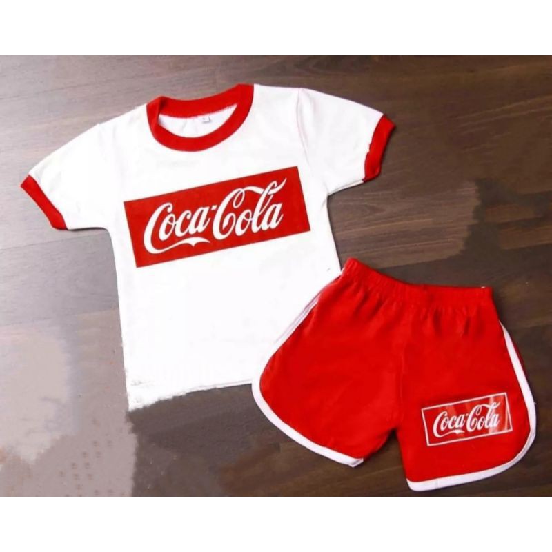 

setelan Coca cola size 1-5