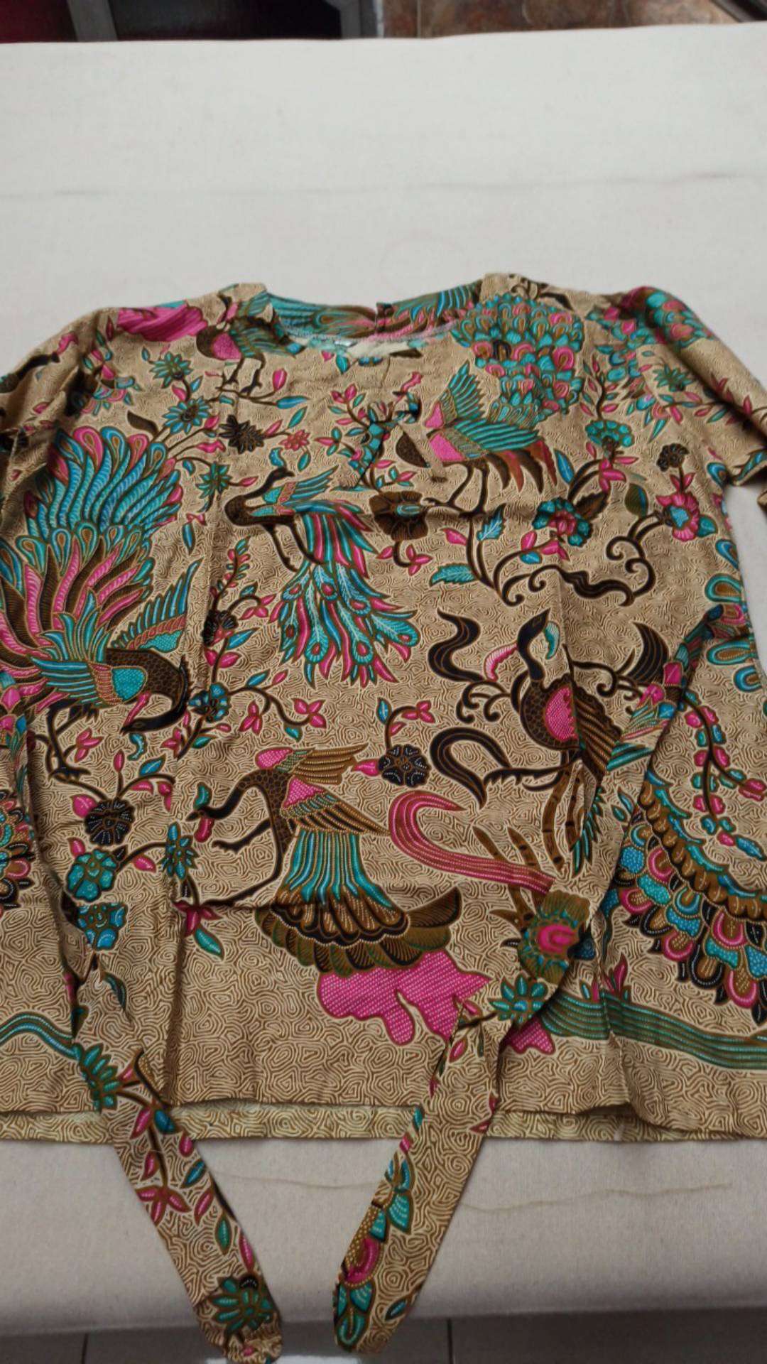 Atasan Batik Dolby Dolbi Dobby Doby Tenun Sutra Tulis Halus Katun Atbm Baron ,sarombit Atasan