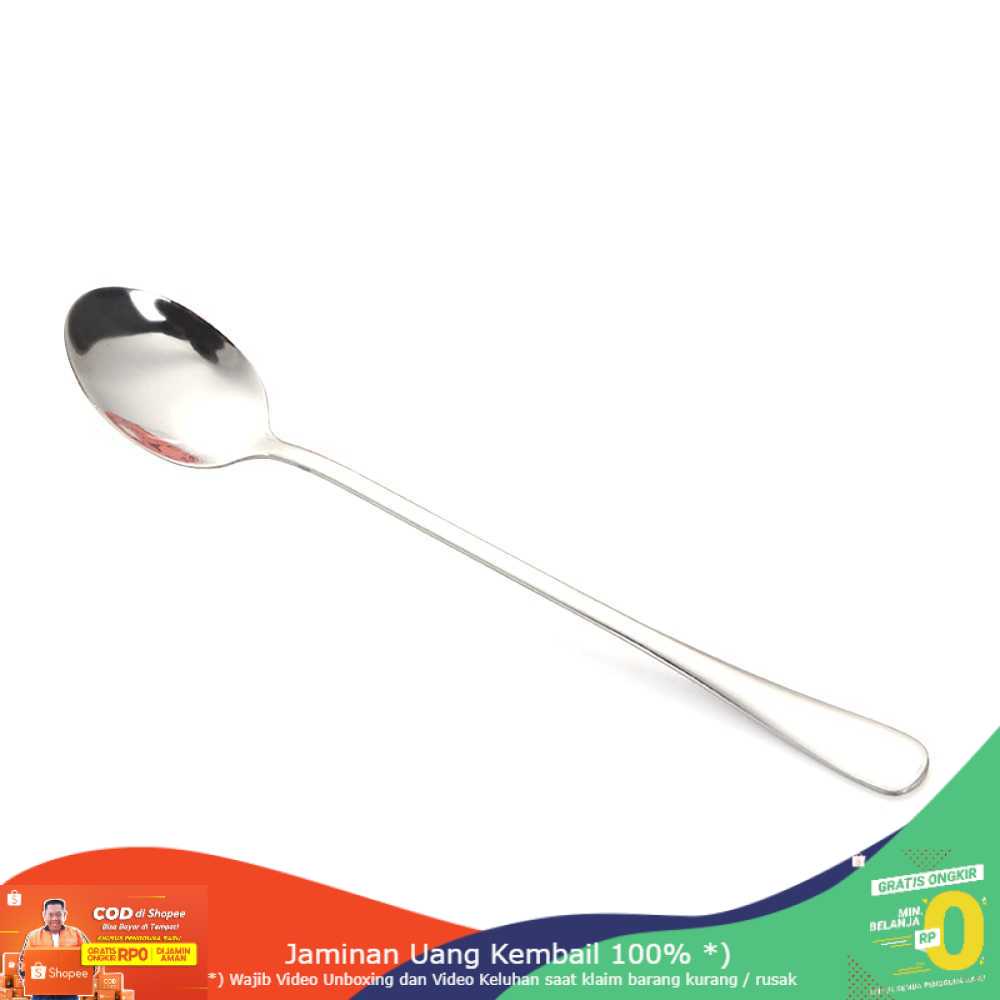 (BISA COD) RVOSTR Szpoon Sendok Teh Gagang Panjang Tea Spoon Stainless Steel - F80