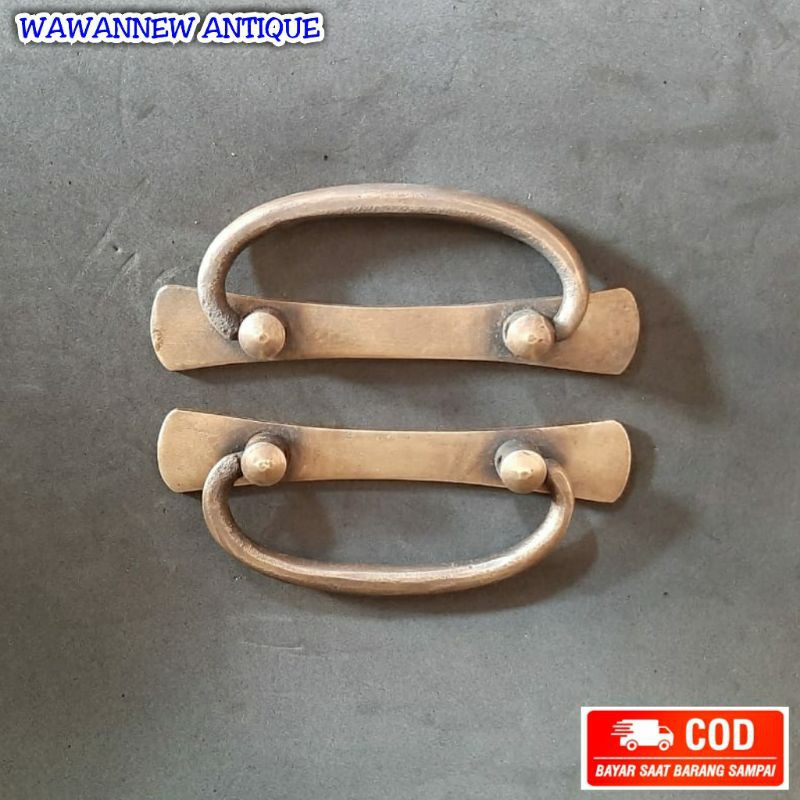 Handle / Tarikan Laci Lemari Jendela Pintu Rumah Kuningan Kitchen Set 11.5cm