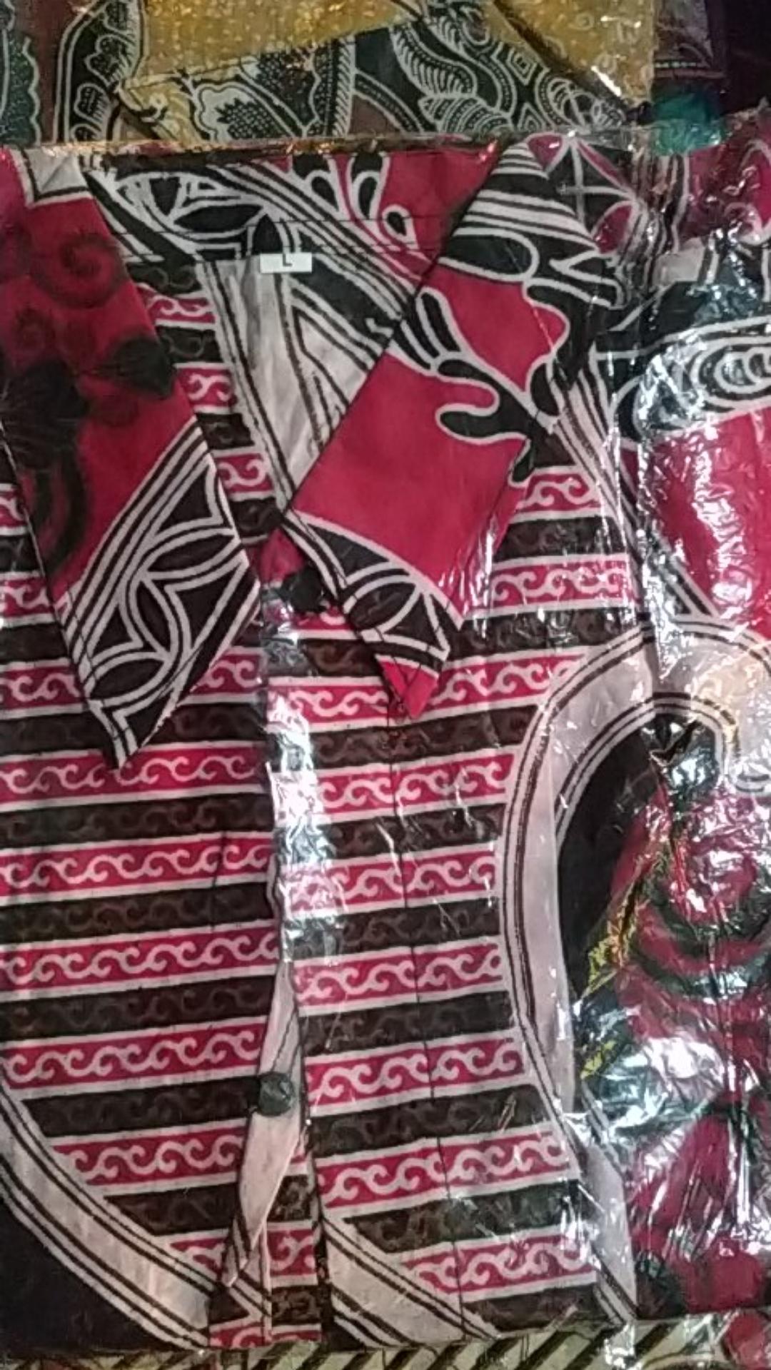 Risna Batik Hrb089 C Kemeja Batik Pria Lengan Pendek Exclusive Halus Primis Premium