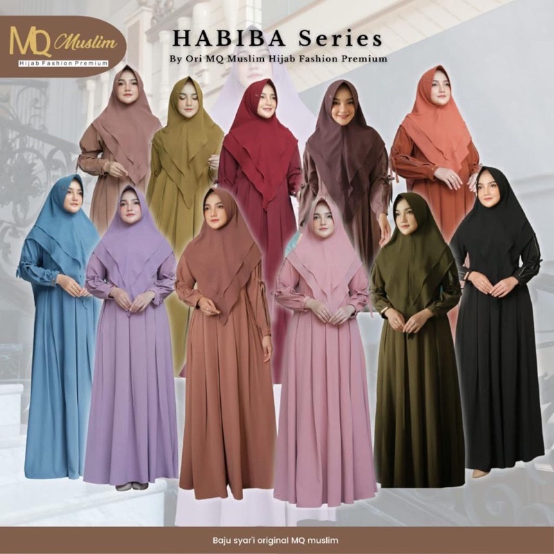 OPEN PO Habiba Series By Mq Muslim