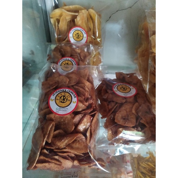 

Keripik pisang madu A3
