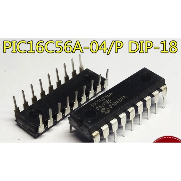 50Pcs Pic16C56A-04/P  Pic16C56A 04/P Plc16C56A 全新原装