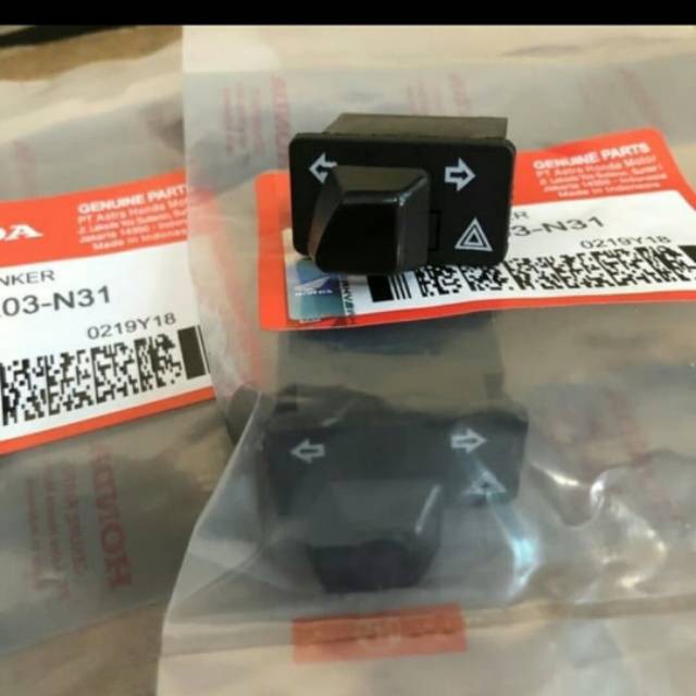 New Saklar Hazard Honda original Vario Beat scoopy Genio supra revo