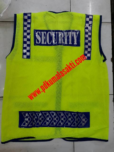 Rompi Security Jaring-Kaos Security-Topi Security-Sabuk Security-Kopel Security-Helm PKD-Pin Satpam