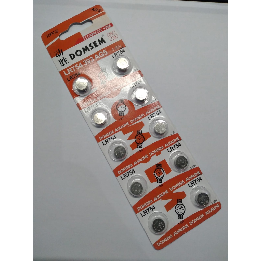ALKALINE AG 5 LR754 393 1.55V  BANTRE BANTU DENGAR MURAH