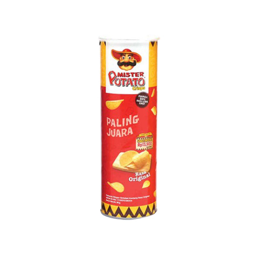 Mister Potato Crisps Keripik Kentang 85gr